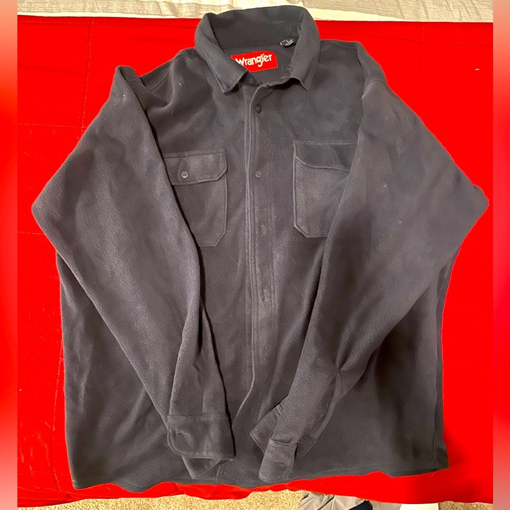 Blue wrangler jacket